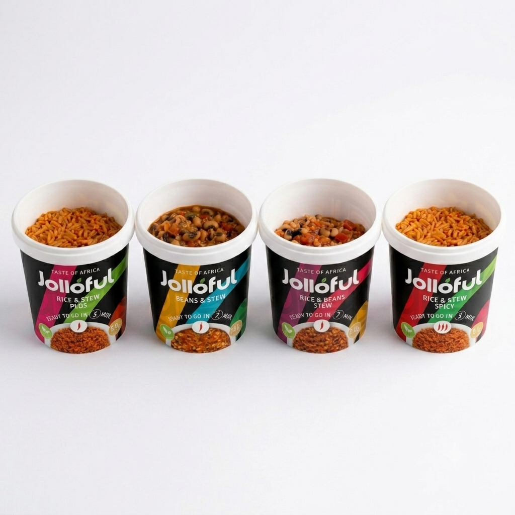 Jolloful Rice vs Instant Ramen