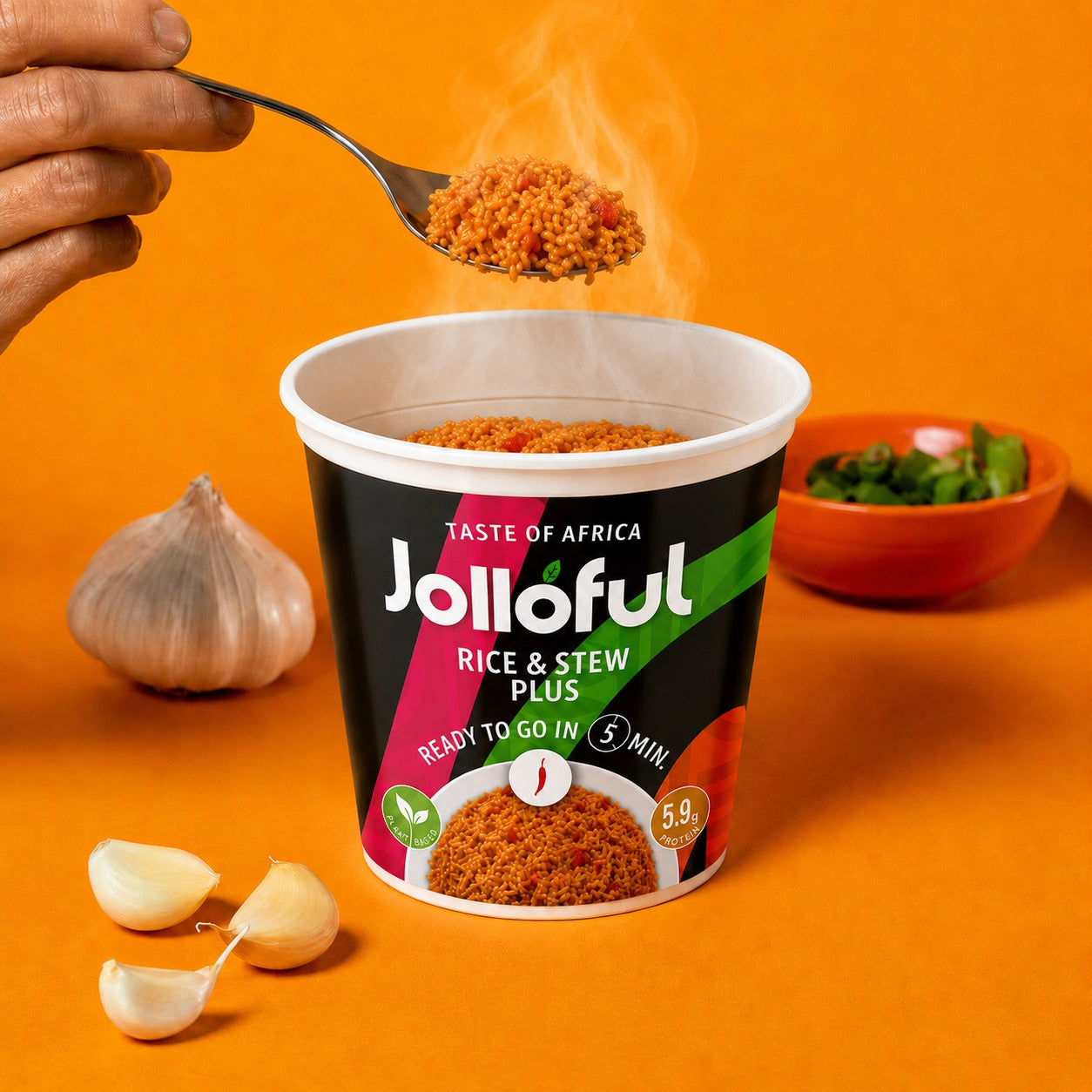 Make Hot Lunch Anywhere in Just 7 Minutes
