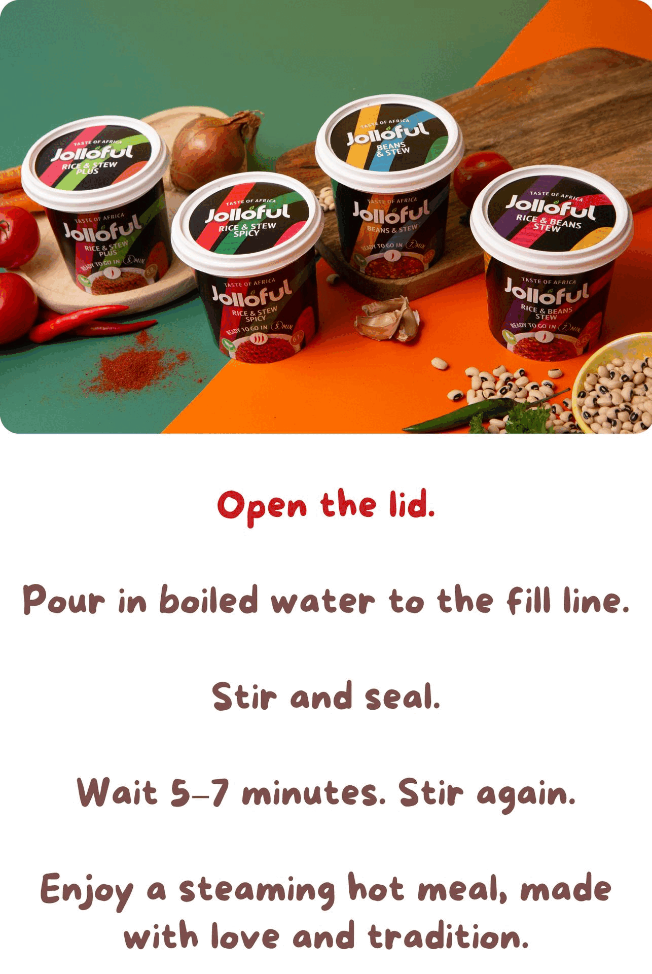 How to Prepare Instant Jollof Rice Fast
