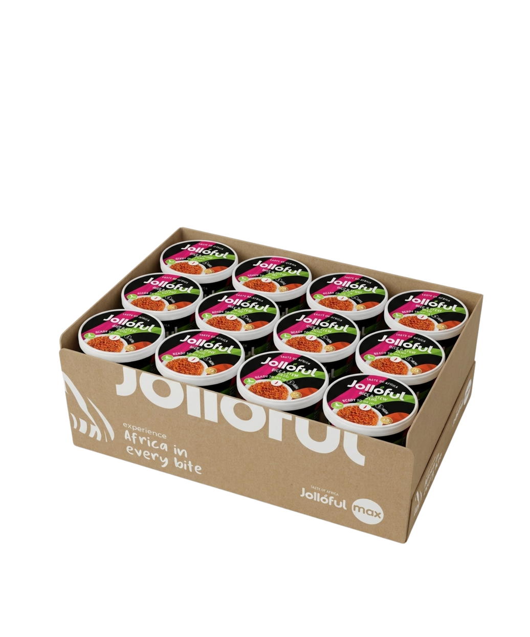 Jolloful Variety Pack – Box of 12 (4 Flavors, 3 of Each)