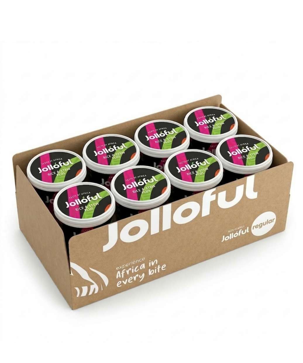 Jolloful Variety Pack – Box of 8 (4 Flavors, 2 of Each)