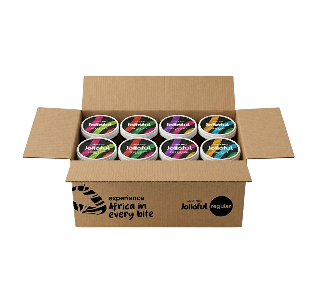 Jolloful Variety Pack – Box of 8 (4 Flavors, 2 of Each)